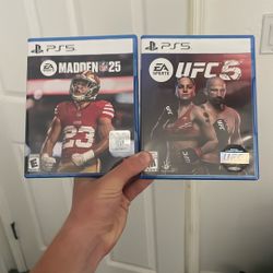 2 PlayStation 5 Games FOR 40$ I WANT SOLD ASAP 