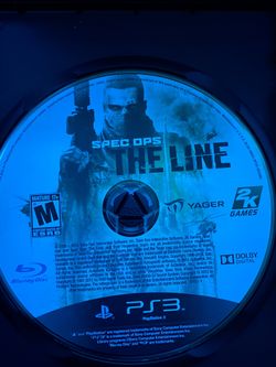Spec ops the line PS3 Game