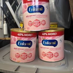 Brand New Baby Formula Containers 