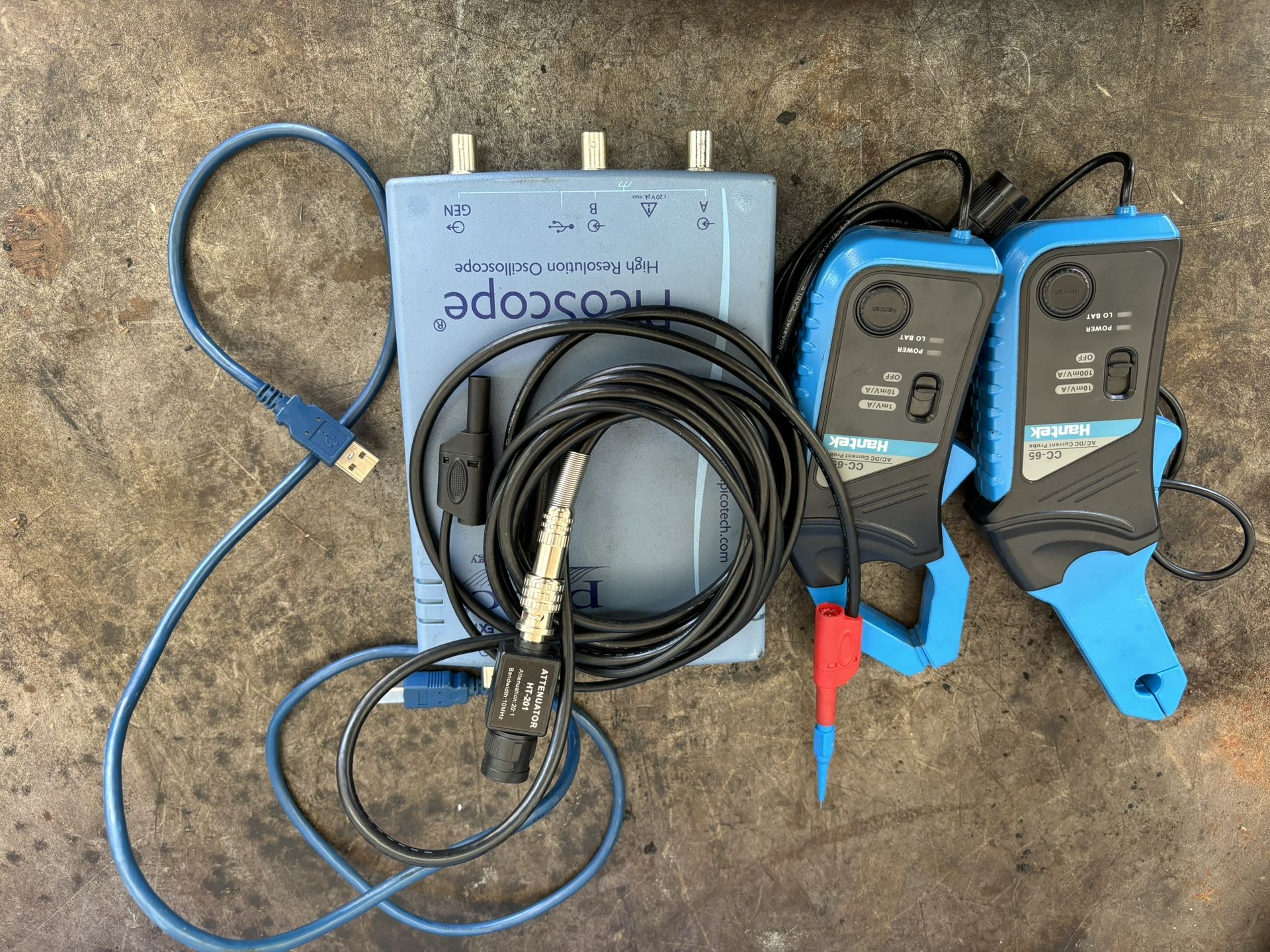 Picoscope + Amp clamps for Sale in Naval Air Station Point Mugu, CA