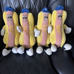 Dodger Dogs Plushies 