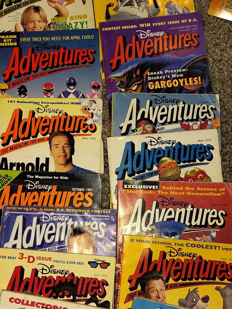 Vintage Adventures Magazines