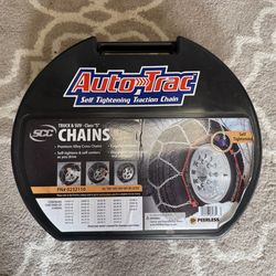 Auto-Trac self tightening chains