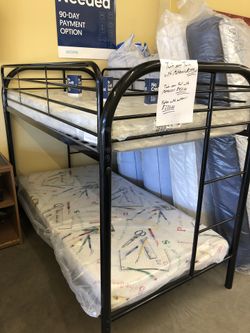 Bunk Bed with Mattresses