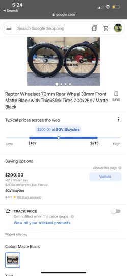 Set Tire And Rims Thickslick Cycle