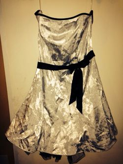 Jessica McClintock short strapless dress