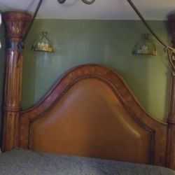 California King Bed With Mattress 
