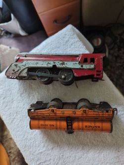 Vintage Pre-War Hafner 1010 Toy Train (working motor) and Tender