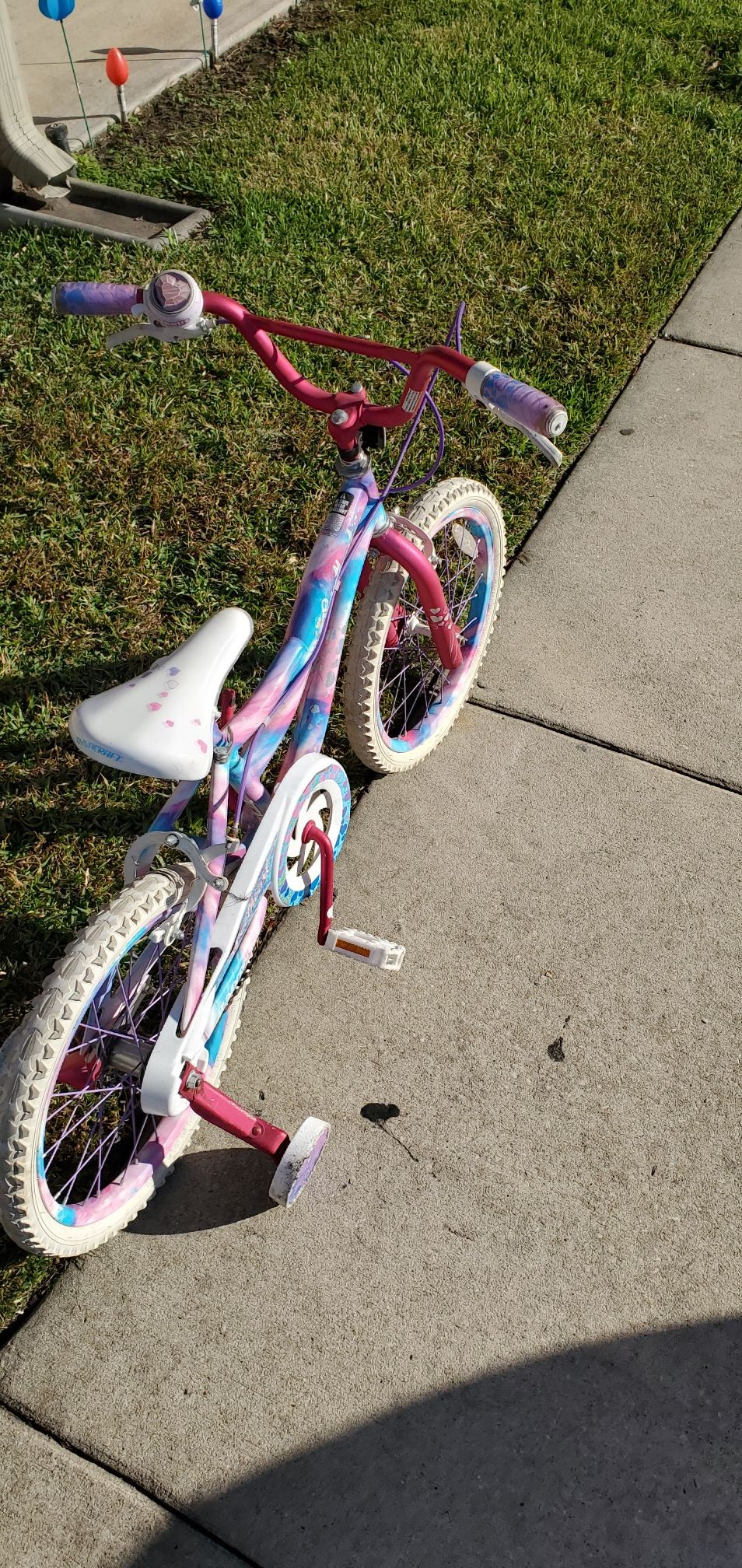 Bicicleta para niña