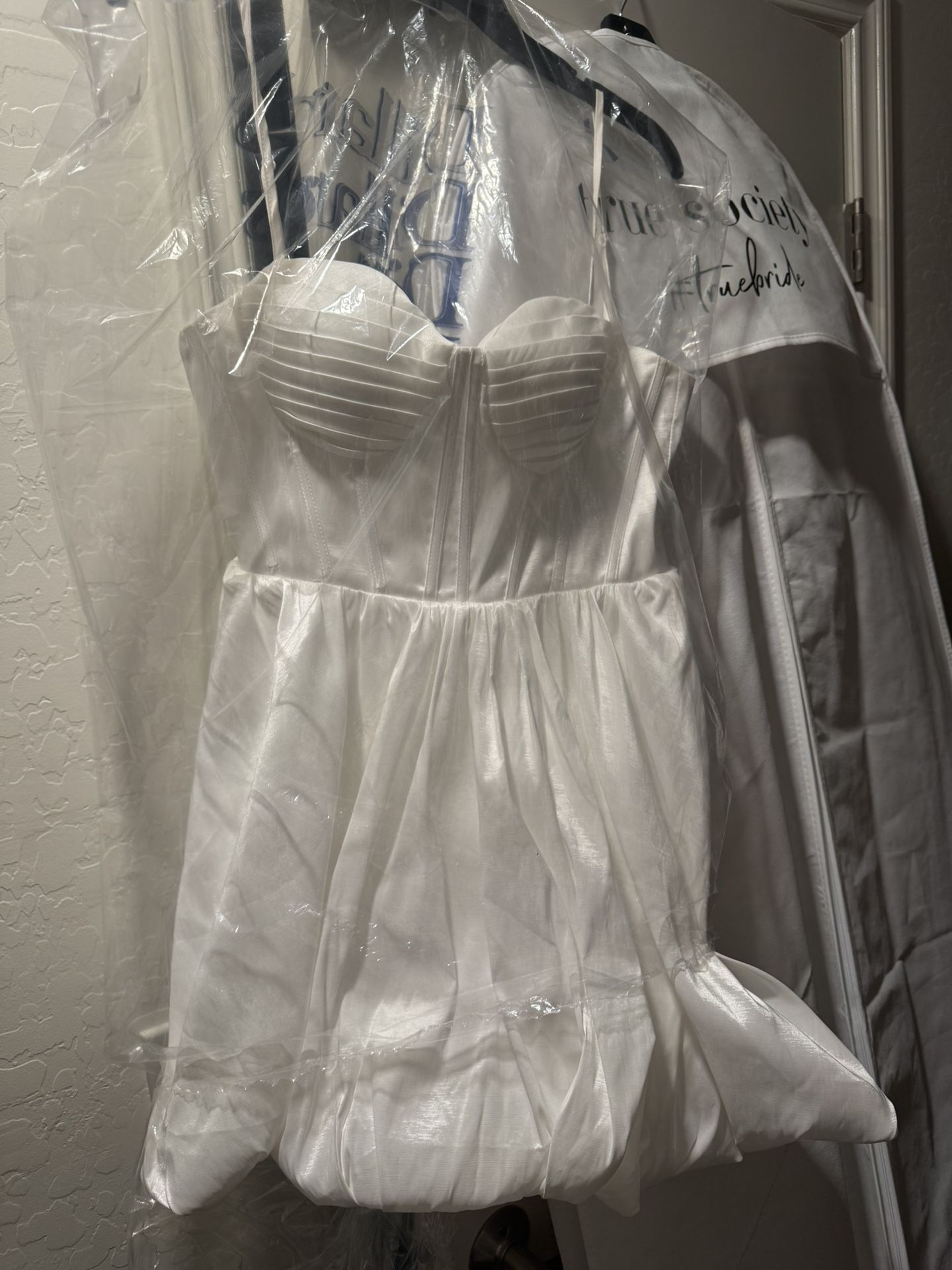 Ivory Mini Dress