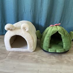 Two Cat/small Dog Beds