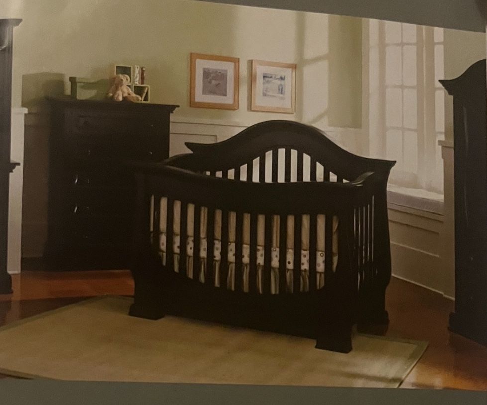brown bed base