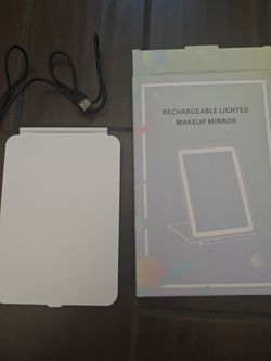 White Rechargeable Mirrior