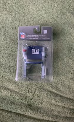 NY Giants Stadium Chair Ornament (Discounted)