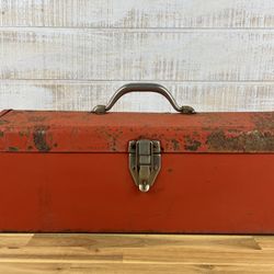 Vintage Red Toolbox