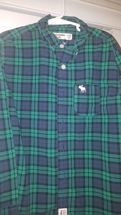 Abercrombie boys shirt size 7/8
