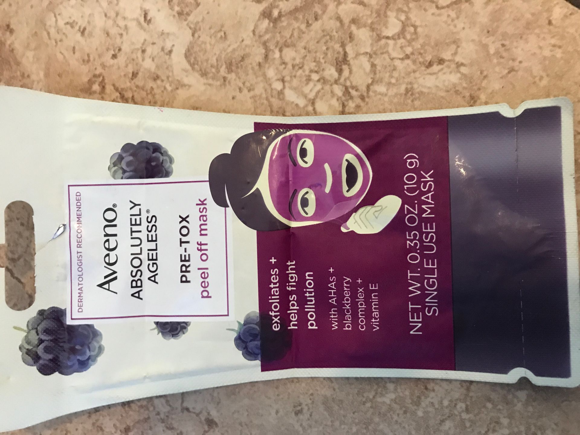 Peel off face mask never used