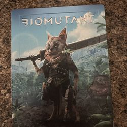PS4 Biomutant Game, Steelbook, And Collectors Edition Statue