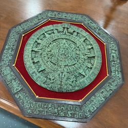 Aztec Sun Sone Or Calendar Stone