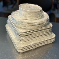 Crate & Barrel “Mercer” Plates