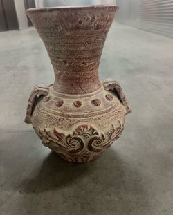 Vintage Red Clay Vase