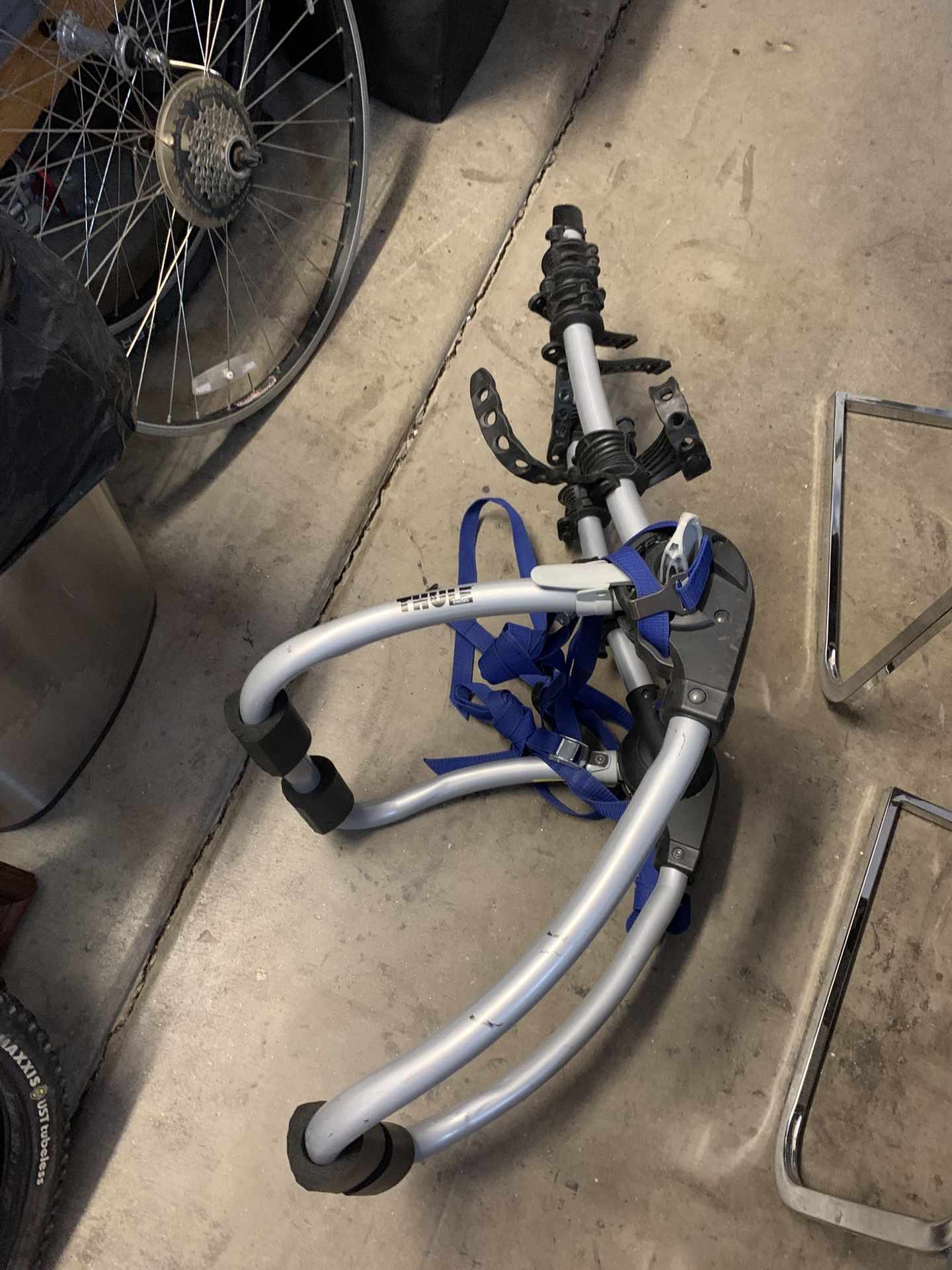 Bike rack holds three