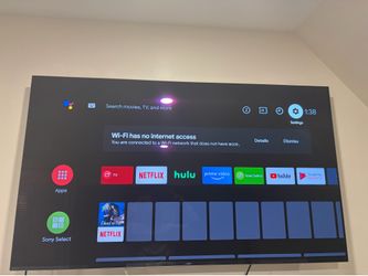 A Sony 55-inch OLED Smart TV