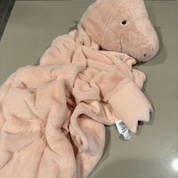 Dinosaur Hooded Blanket
