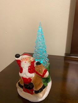 Christmas Figure with light.