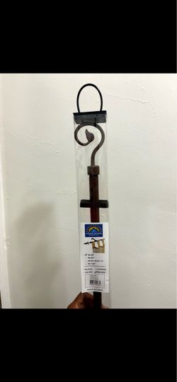 Curtain Rod Brown 28-48"