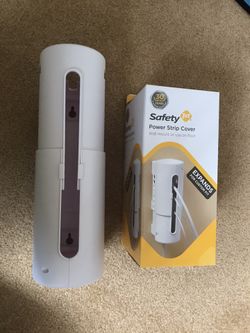 Safety power strip cover