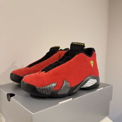 Air Jordan 14 Retro Ferrari 2025 Men's Sneakers Size 9