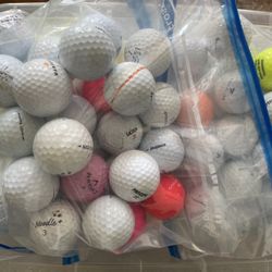 Assorted golf balls -25 Balls $10 Per Bag