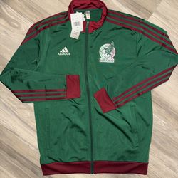Authentic Original Adidas Mexico Pre-Match Track Jacket