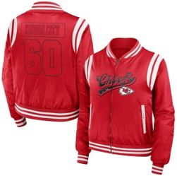 Kansas City Chiefs Wear By Erin Andrews Women’s Bomber