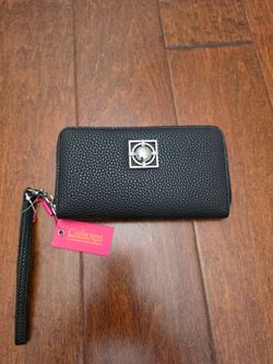 Catherine Malandrino Black Wristlet Wallet