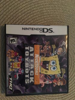 Nintendo ds nicktoons attack of the toy bots