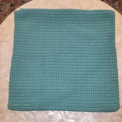 2× Teal Indoor/outdoor Throw Pillow Covers