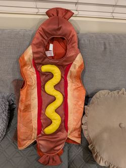 Halloween costume Hot dog kids
