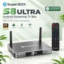 SUPERBOX • VSEEBOX • S8 MAX • S8 PRO • S8 ULTRA • V6 PLUS • V6 MAX • ELITE ULTRA SMART TV BOX • STREAMING DEVICE • 4K MEDIA PLAYER • ANDROID TV BOX •