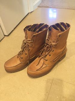 Sperry Leather Boots Women 8M