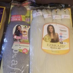 LOTS & LOTS OF NICE HAIR EXTENSIONS 
