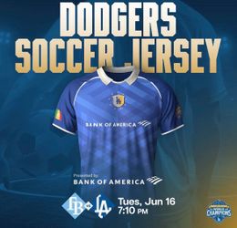 Dodgers soccer jersey