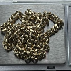 14K Gold Cuban Link Chain 