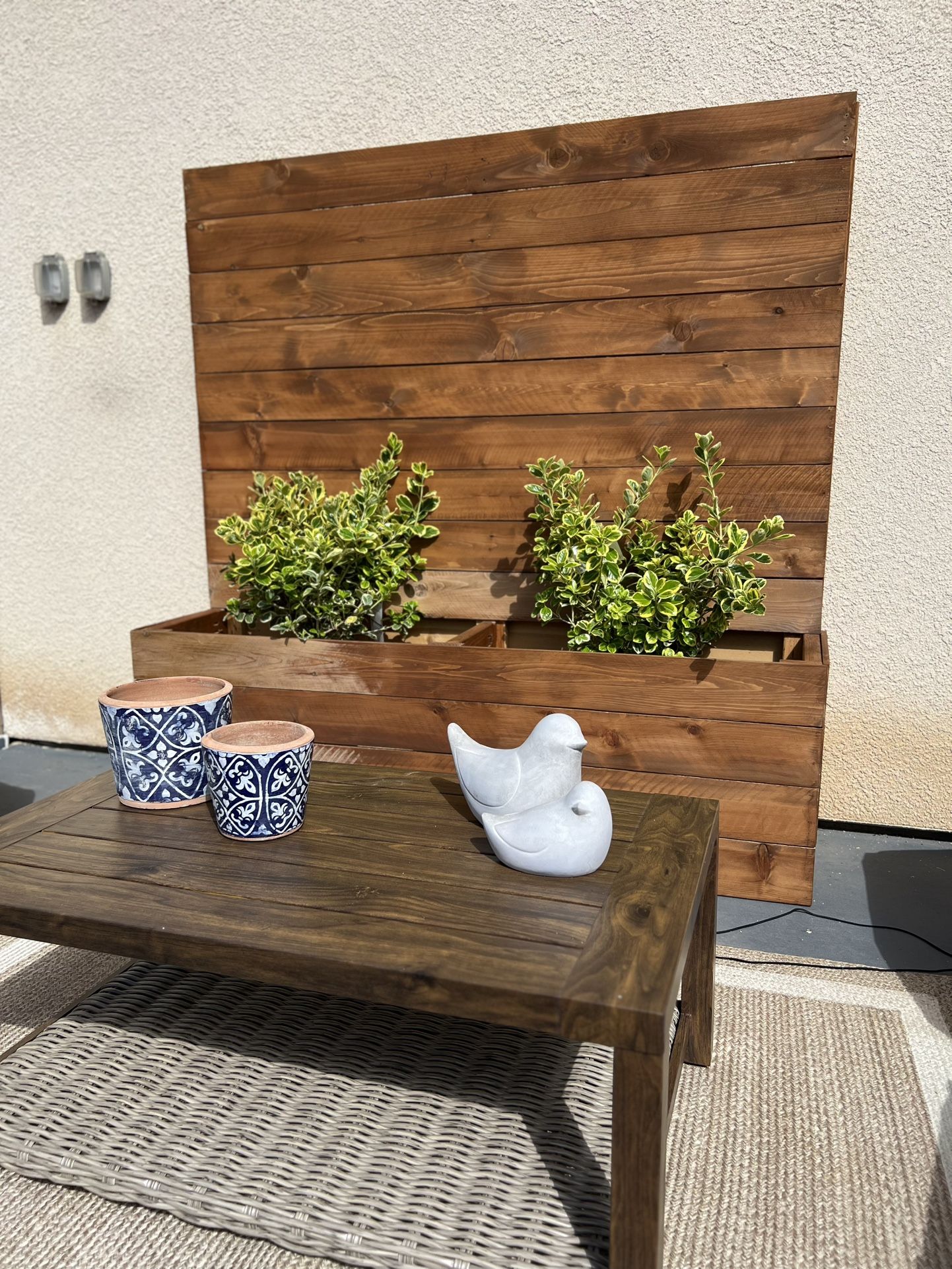 Custom Cedar Planters