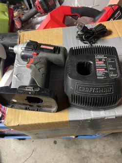 Craftsman impact and charger no batteries