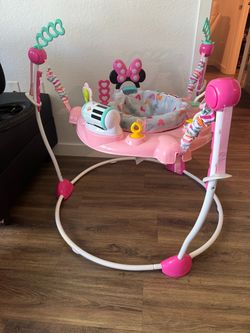 Disney Minnie Mouse Baby Jumperoo Activity Jumper
