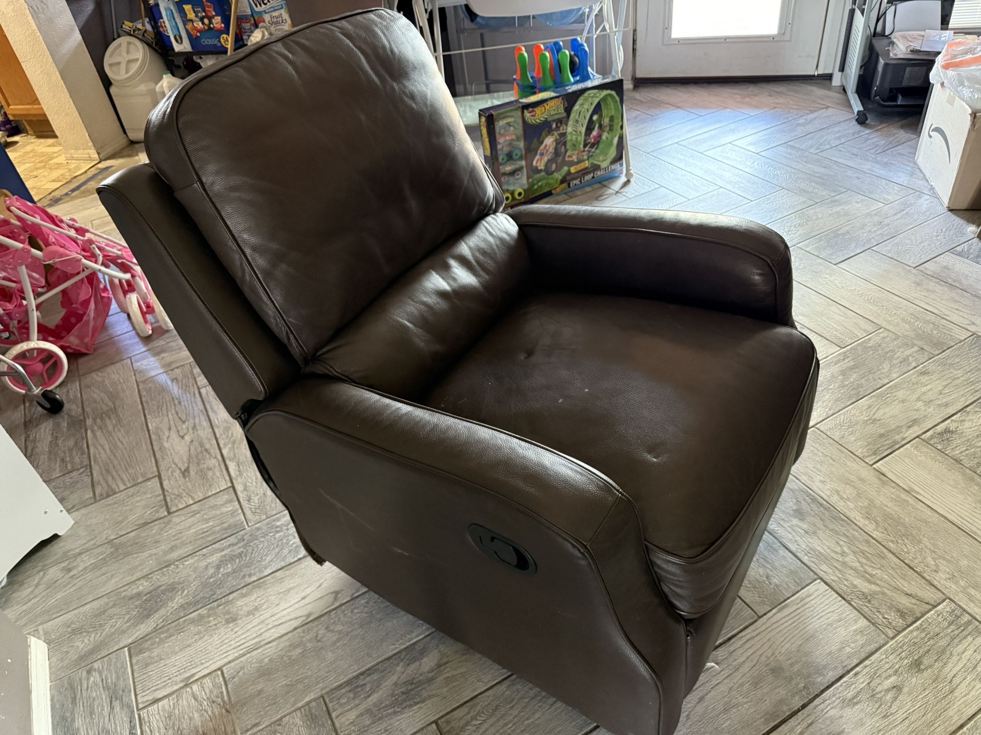 Recliner Seat Top Grain Leather