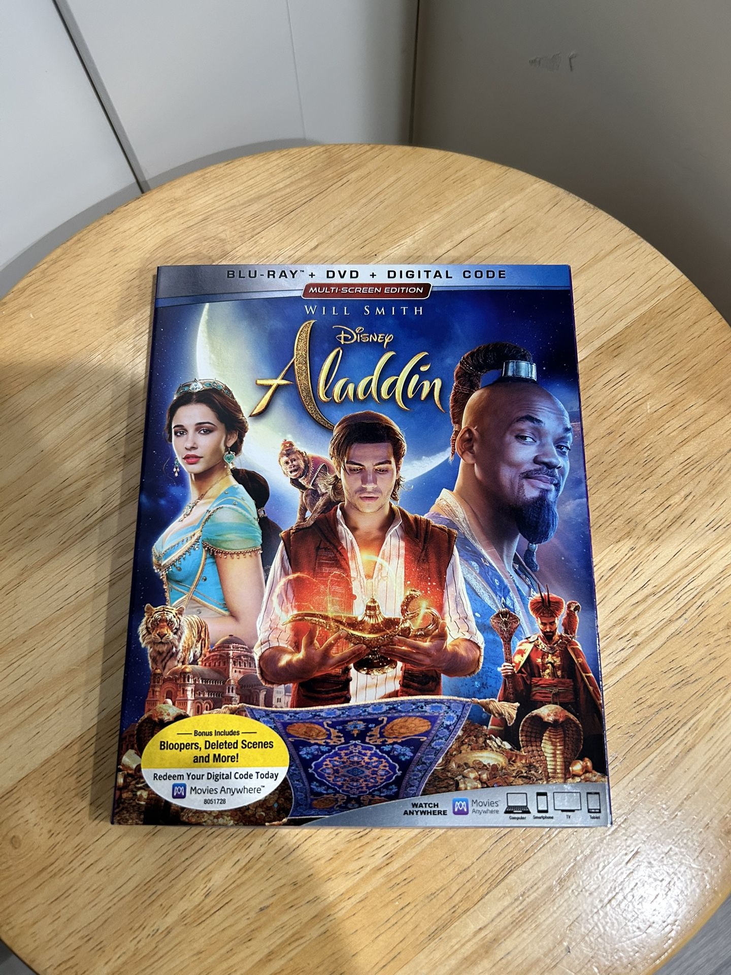 Disney’s Aladdin Blu-Rey (New)