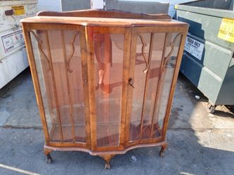 Antique Claw foot Cabinet